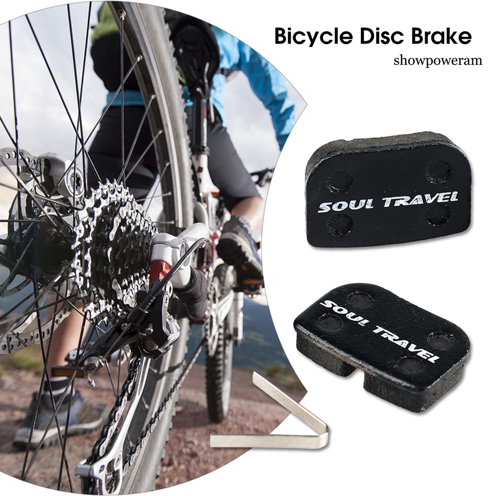Set 1 Bộ Má Phanh Đĩa Cứng Giảm Tiếng Ồn Độ Bền Cao Cho Xe Đạp