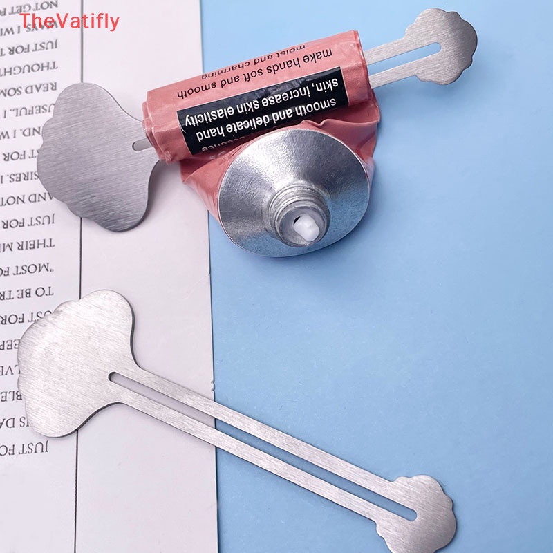 [Thevalifly] Dụng Cụ Nặn Kem Đánh Răng Bằng Thép Không Gỉ Nhiều Hình Dạng Sáng Tạo Cho Phòng Tắm Mỹ Phẩm