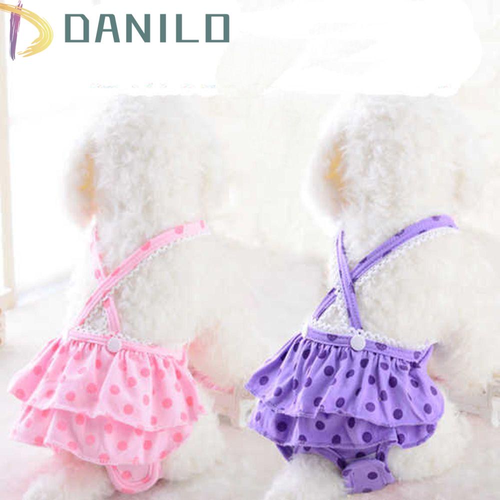 Quần Lót Họa Tiết Chấm Bi Xinh Xắn Cho Thú Cưng