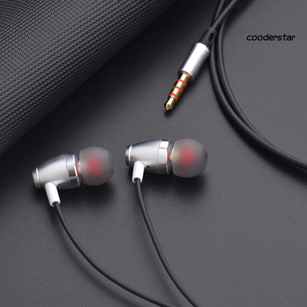 (Coood) Tai Nghe Nhét Tai Có Dây Giảm Tiếng Ồn Âm Thanh Nổi Có Cổng 3.5mm Hỗ Trợ Điều Khiển Bằng Giọng Nói