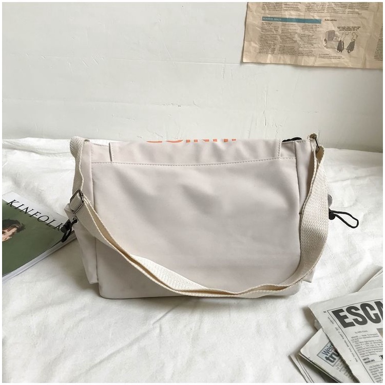 El Accent Túi Đeo Chéo Một Bên Vai Harajuku Nhật Bản Giản Dị Đa Ứng Dụng Cho Nam Sinh