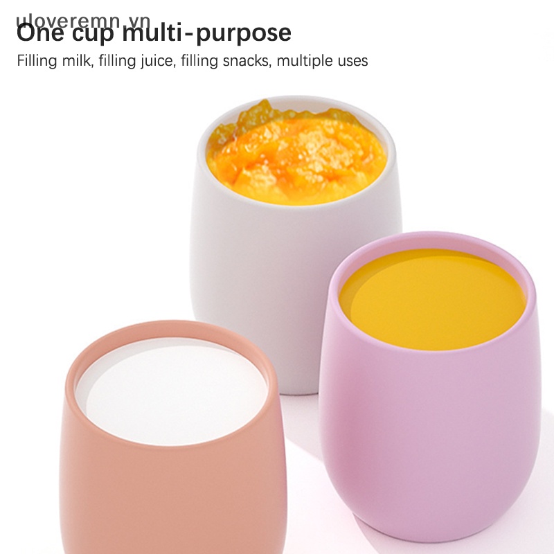 Bình Uống Nước Bằng Silicone Chất Lượng Cao Chống Rơi Cho Bé