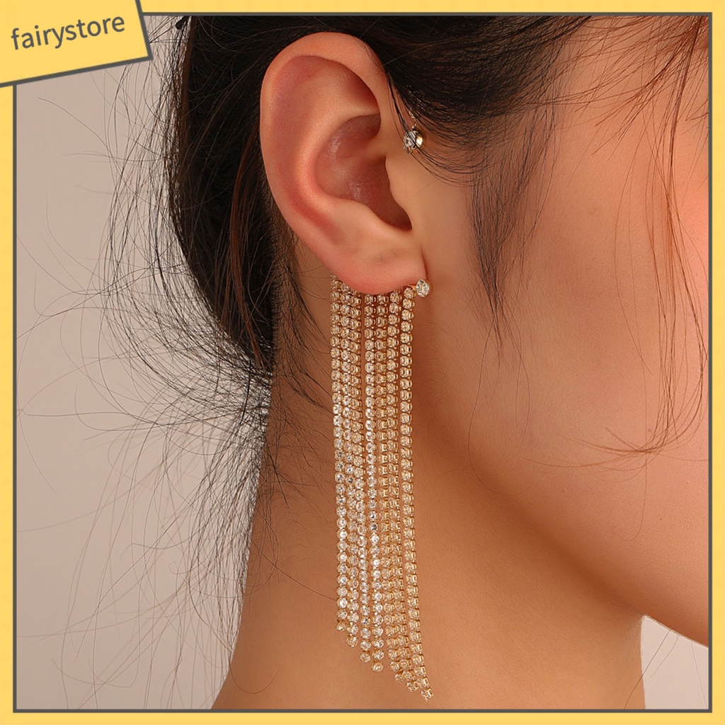 1 Khuyên Kẹp Vành Tai Hình Chữ C Dát Dát Đá Cho Cuộc Sống Hàng Ngày