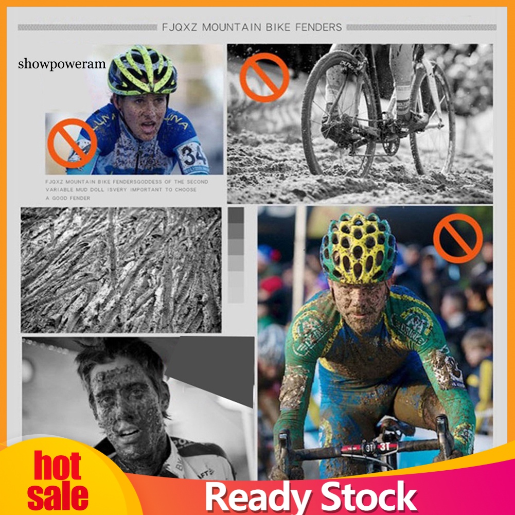 Tấm Chắn Bùn Trước Sau Nhiều Màu Siêu Bền Cho Xe Đạp