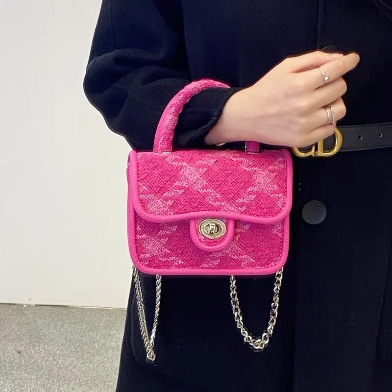 Túi Đeo Chéo Vuông Nhỏ Nhắn Phong Cách Âu Mỹ Thời Trang Cho Nữ