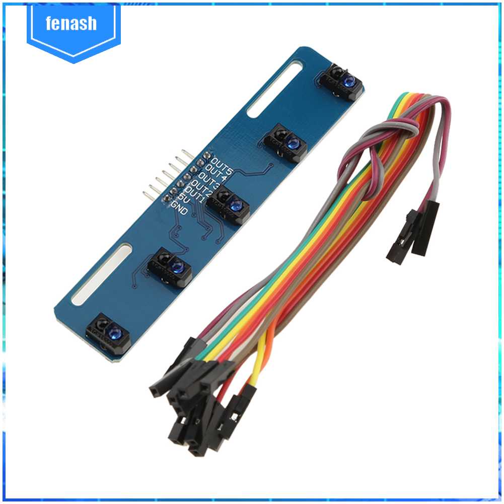 Mô Đun Chống Nhiễu 3.3V-5V 5 Kênh TCRT5000 Độ Nhạy Cao