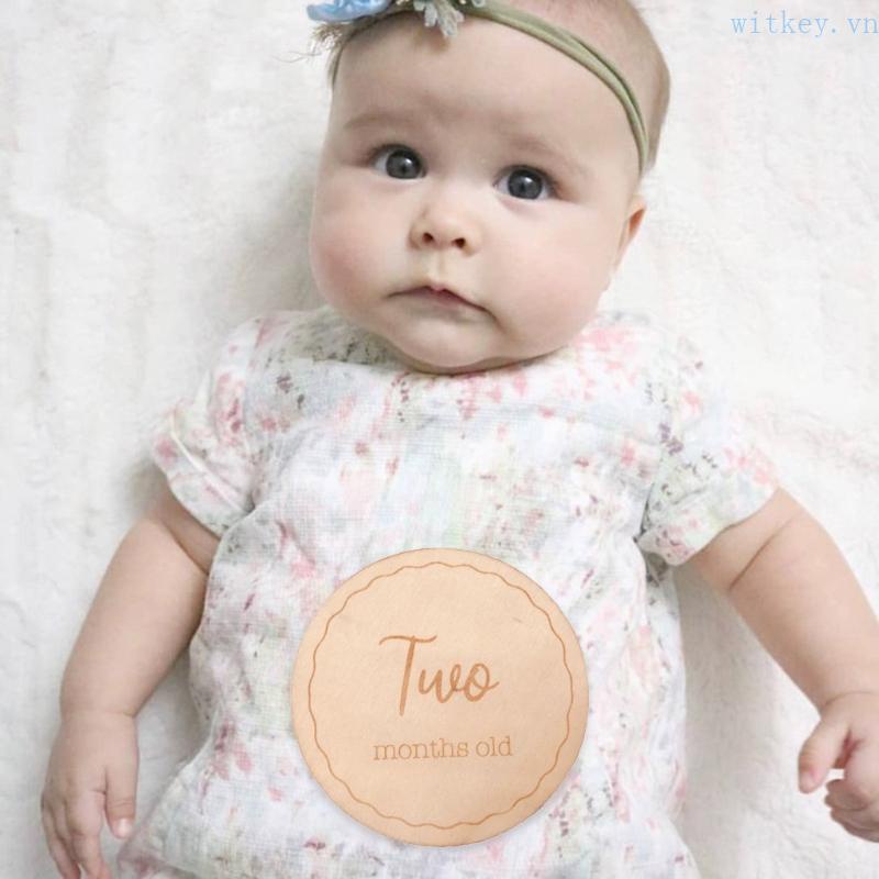 Bộ Thẻ Ghi Âm Hình Tròn Chuyên Dụng Cho Bé Sơ Sinh