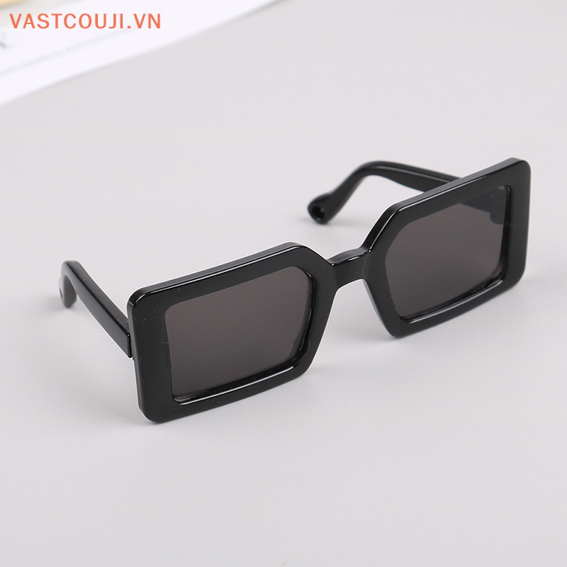 Kính Mát Gọng Vuông Thời Trang Xinh Xắn Cho Búp Bê VASTJI Tỉ Lệ 1: 12
