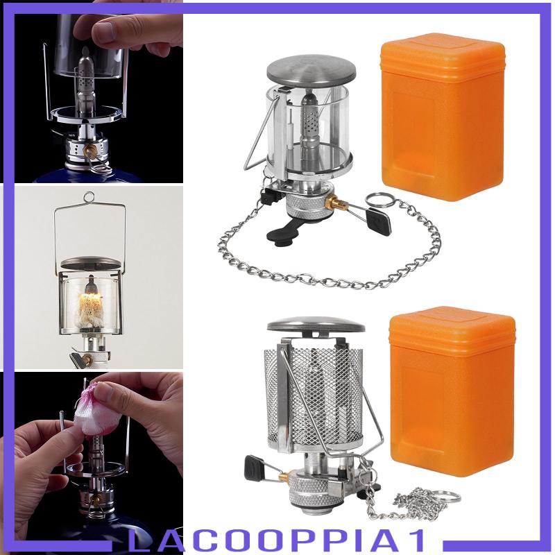 Đèn Lồng Gas Nhỏ Gọn Tiện Lợi [Lacooppia1] Dùng Khi Đi Cắm Trại / Câu Cá / Trekking