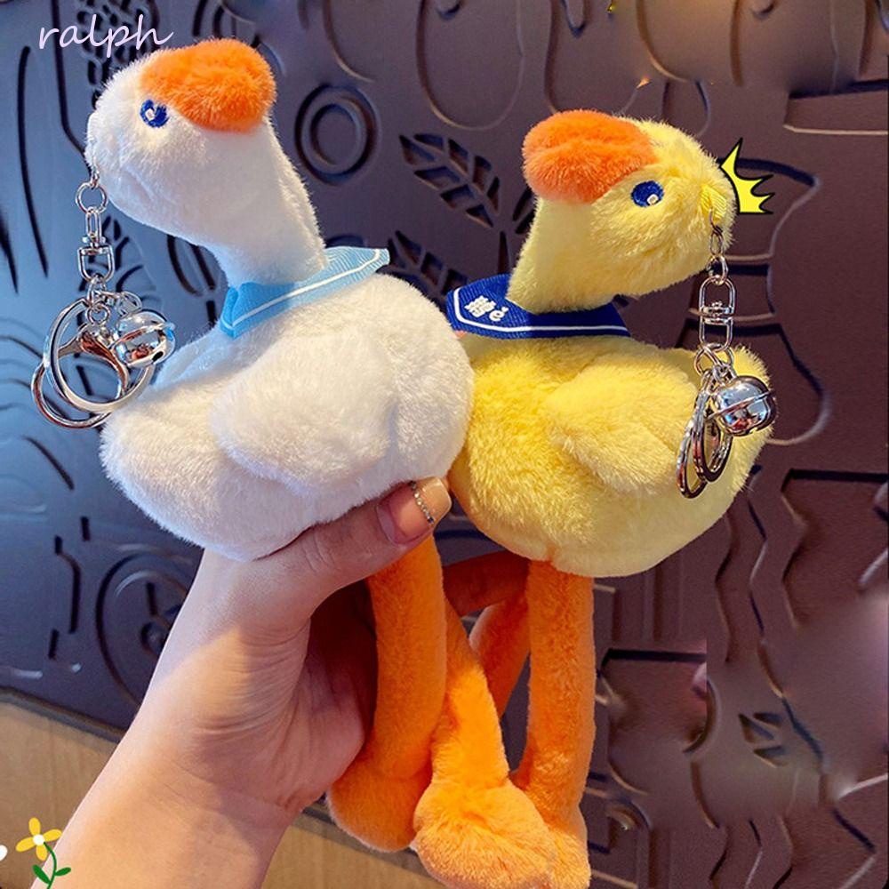 Móc Khóa Hình Ngỗng Nhồi Bông Đáng Yêu