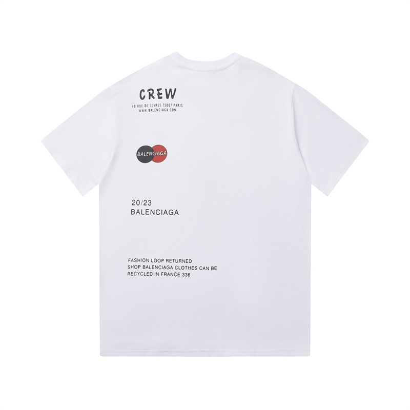 Áo Thun Ngắn Tay In LOGO Kiểu Cổ Điển Thời Trang Cao Cấp