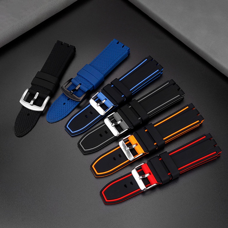 Dây đeo đồng hồ silicon 19mm 20mm 21mm cho đồng hồ yvs454 yvs451 yvs420 yvs435 yvs400 dây đeo bằng cao su mềm không thấm nước nam nữ dây đeo bằng thép không gỉ