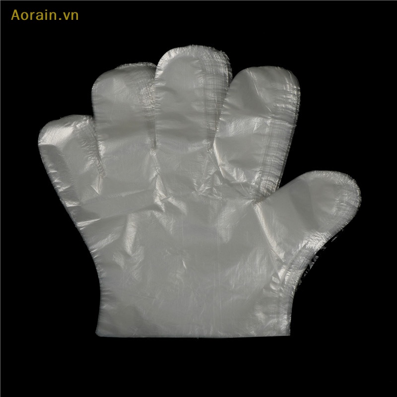 100 Găng Tay Nhựa Vệ Sinh Dùng Một Lần Tiện Dụng