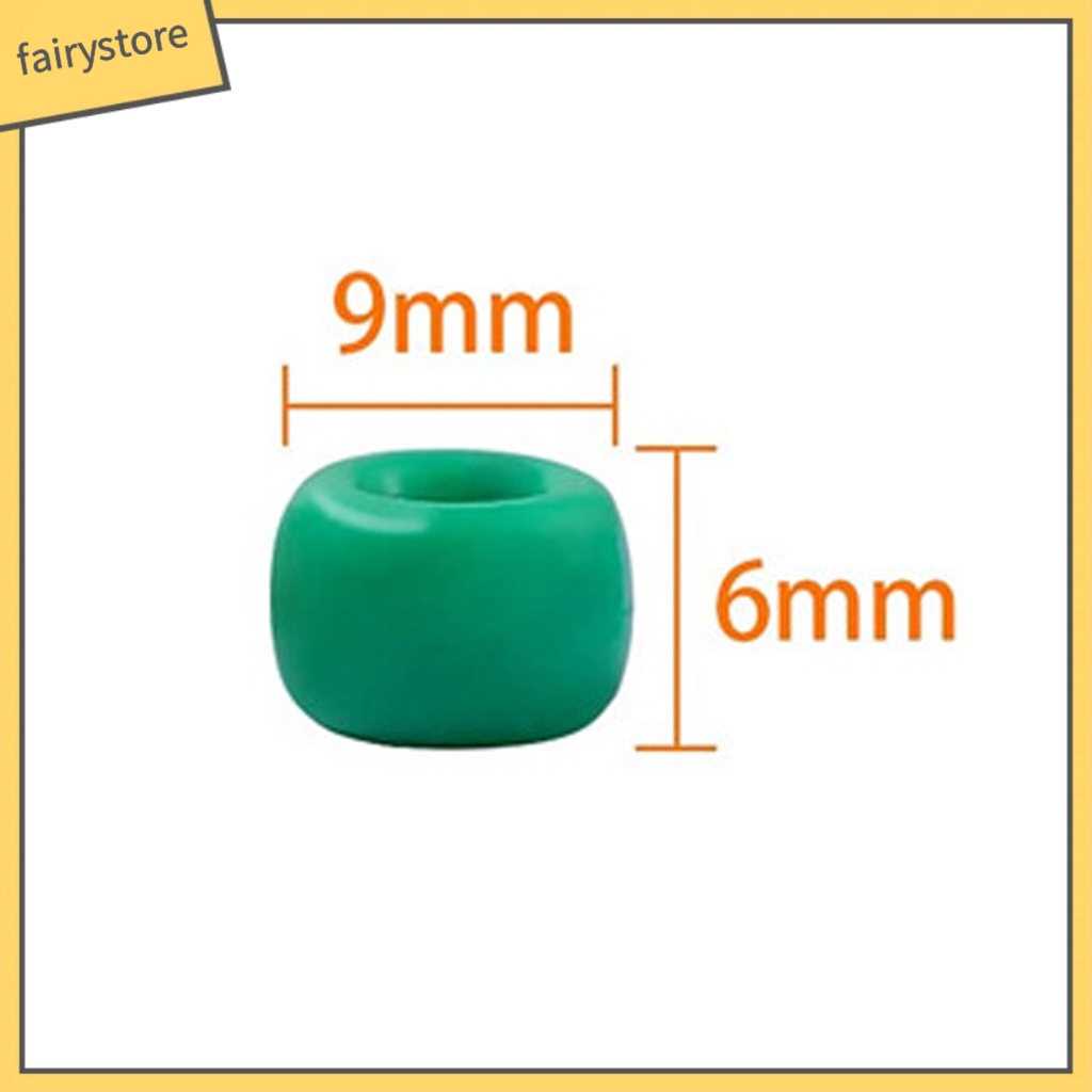 1 Bộ Hạt Xỏ Vòng Tay / Dây Thun Nhiều Màu Dùng Làm Trang Sức Nghệ Thuật