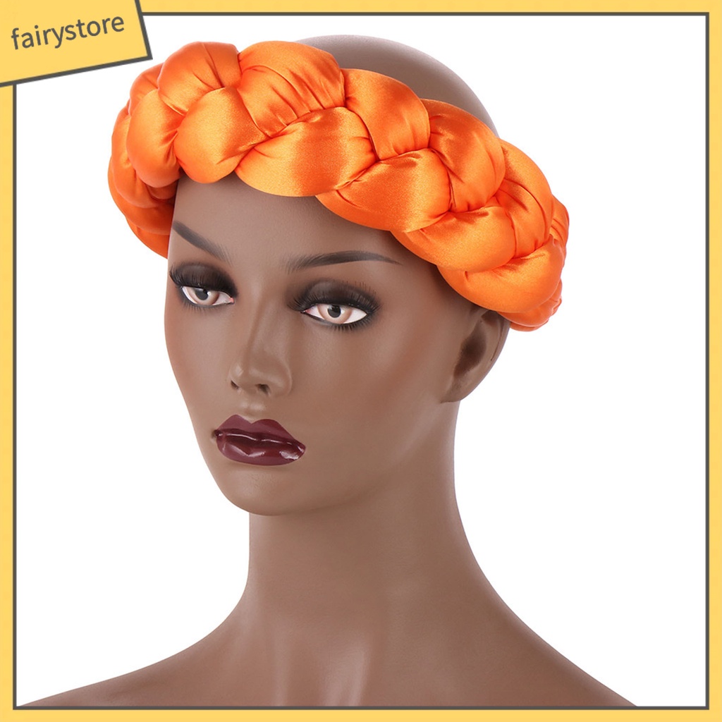 Băng Đô Cài Tóc Dày Dặn Màu Trơn Dùng Rửa Mặt Cho Nữ