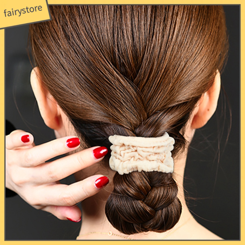 Dây Cột Tóc Co Giãn Chống Trượt Không Phai Màu Thời Trang Cho Nữ