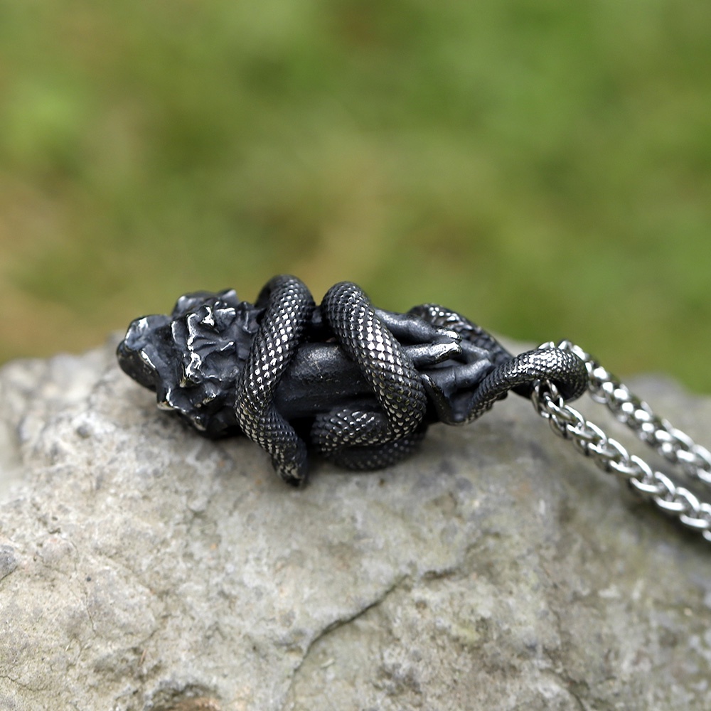 Vòng cổ Mặt Hình Rắn Thời Trang