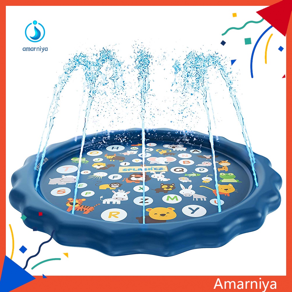 Thảm PVC Phun Nước Vui Chơi Ngoài Trời / Bãi Biển Cho Bé