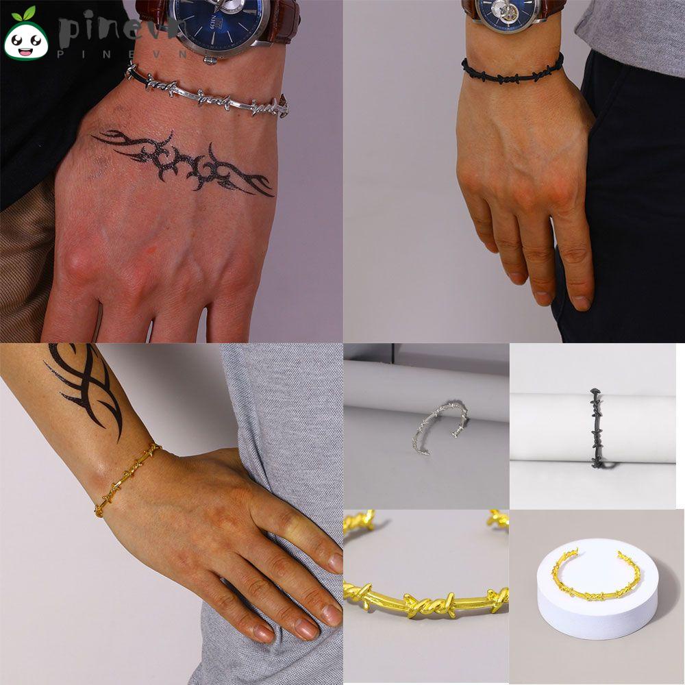 Vòng Đeo Tay Bằng Thép Không Gỉ Thời Trang Giản Dị