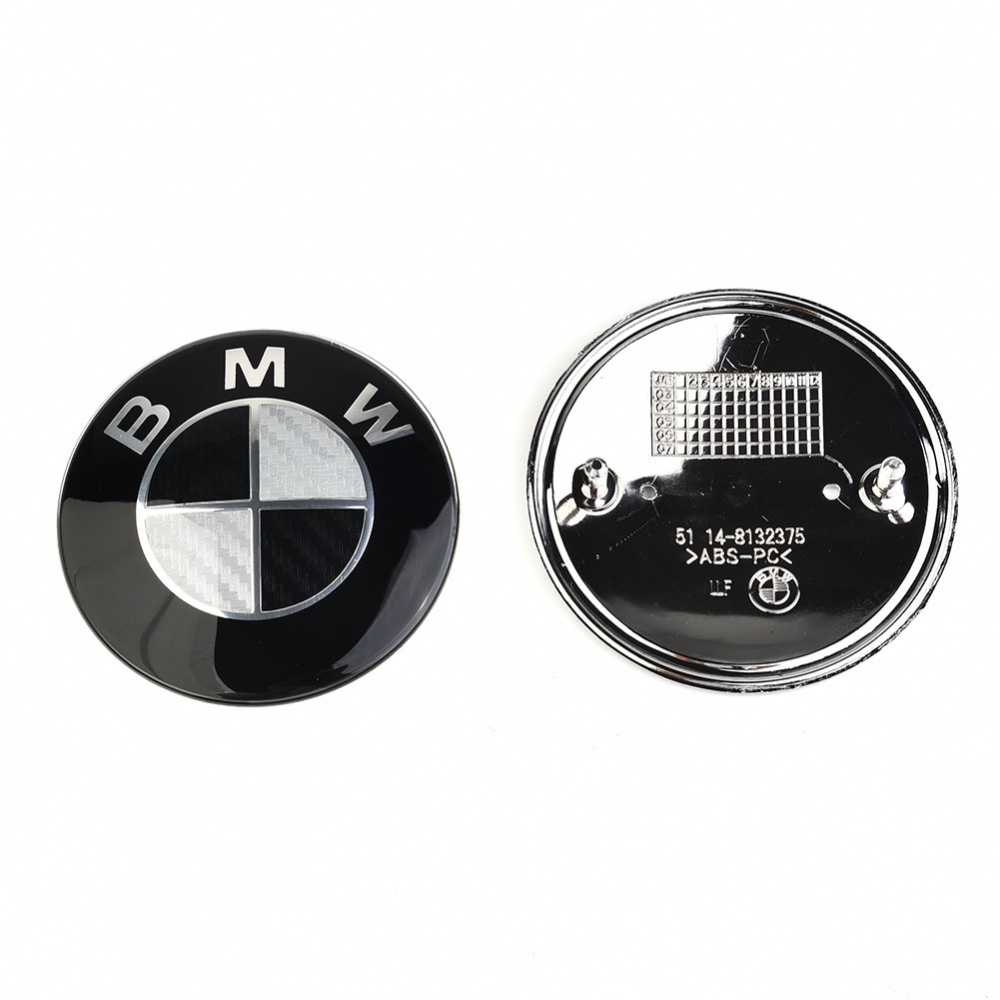 Logo Trang Trí Xe Hơi BMW E46 E36 E39 E90 1 3 5 7 Kích Thước 82mm Chất Lượng Cao