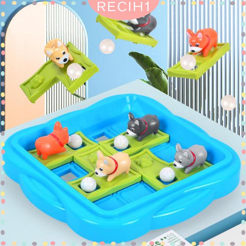 Bộ Đồ Chơi Xếp Hình Trượt Hoạt Hình Dành Cho Trẻ Em 3 4 5 6 7 Tuổi