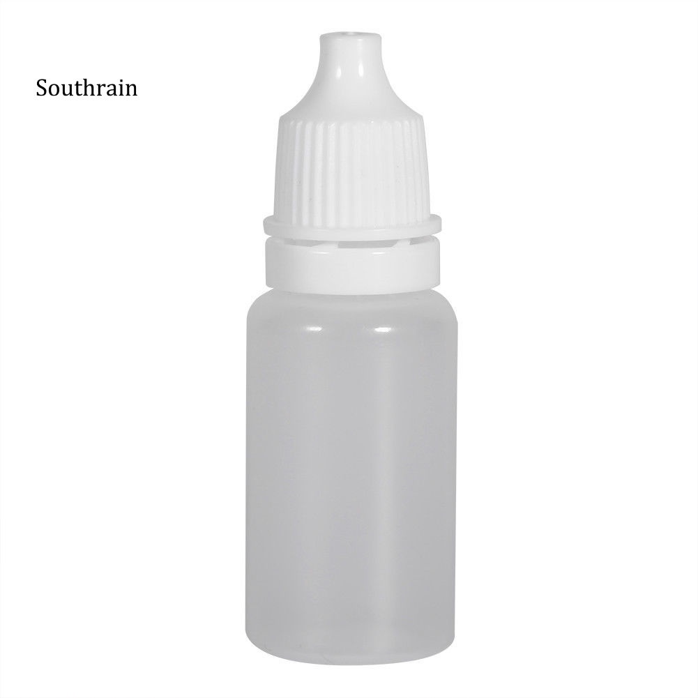 Set 50 Lọ Rỗng Mềm 10ml Đựng Dung Dịch Nhỏ Giọt Tiện Dụng