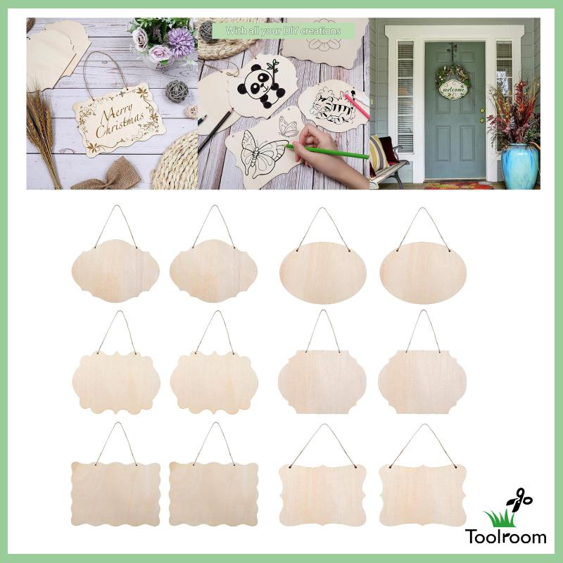 Bảng Gỗ Chào Mừng Treo Cửa Trước Trang Trí Nhà Cửa / Lễ Phục Sinh