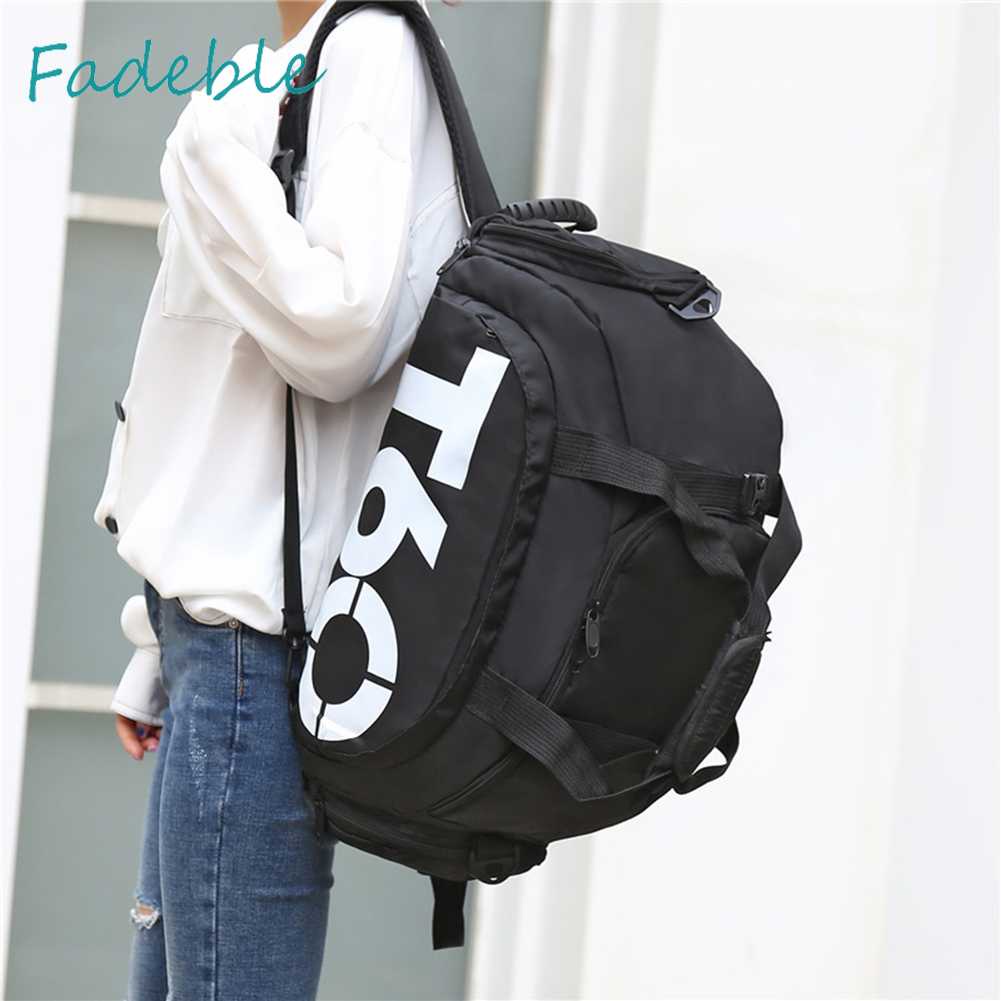 Túi Đựng Đồ Tập Thể Thao Sức Chứa Lớn Chia Ngăn Khô / Ướt Tiện Dụng Cho Nam Và