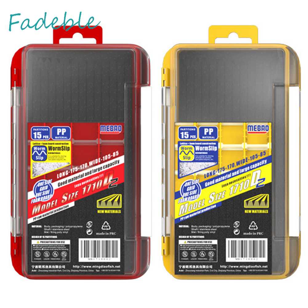 Hộp Đựng Mồi Câu Cá 2 Tầng Chống Thấm Nước Ốp