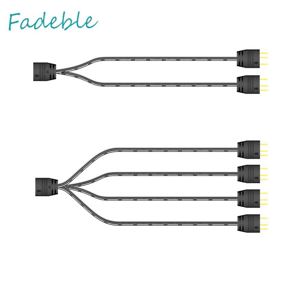 Dây Cáp Chia Cổng Quạt 5V 3Pin Cho Bo Mạch Chủ