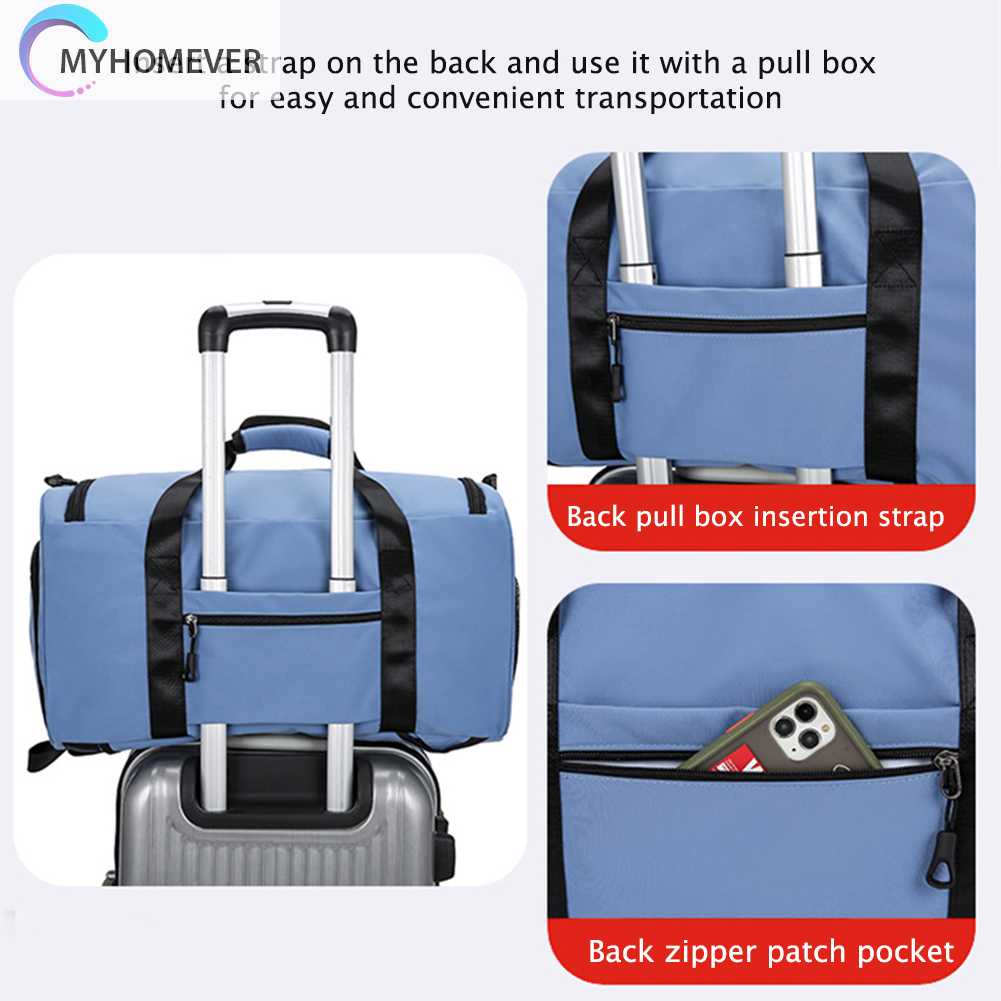 Túi Đựng Bóng Đá / Tập Gym Chia Ngăn Khô / Ướt Bằng Chất Liệu Oxford Chống