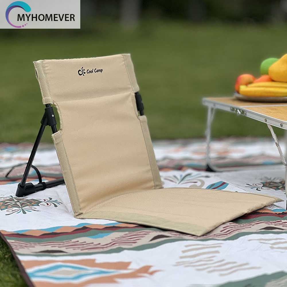 Đệm Tựa Lưng Cắm Trại Khung Hợp Kim Nhôm Có Thể Gấp Gọn Tiện Dụng