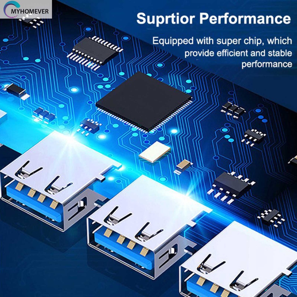 Bộ Chia Cổng USB 3.0 USB 2.0 4 Trong 1 Tiện Dụng