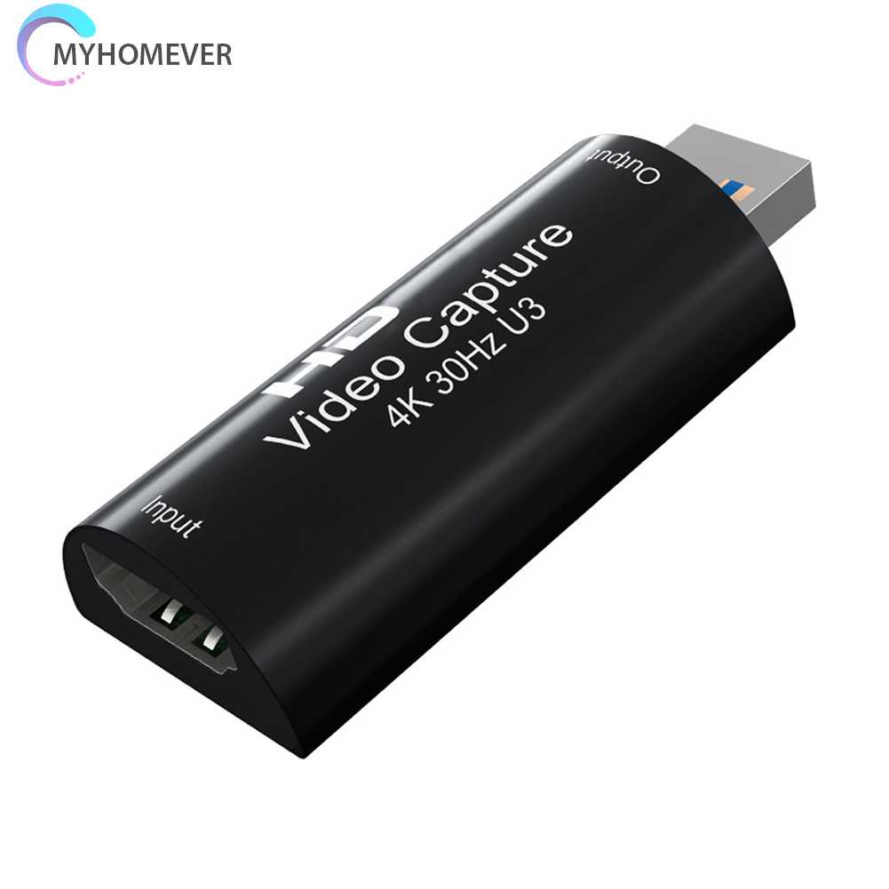 Thẻ Ghi Video Âm Thanh 4K 30Hz HDMI-compatible Sang USB3.0 Cho Trò Chơi OBS