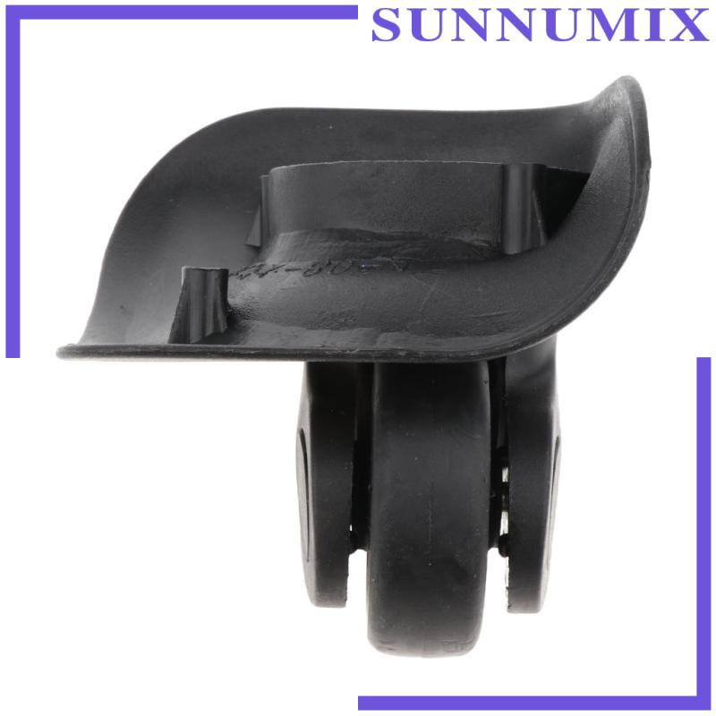 [Sunnimix] Bánh Xe Đẩy Hành Lý Du Lịch Màu Đen Kích Thước Lớn