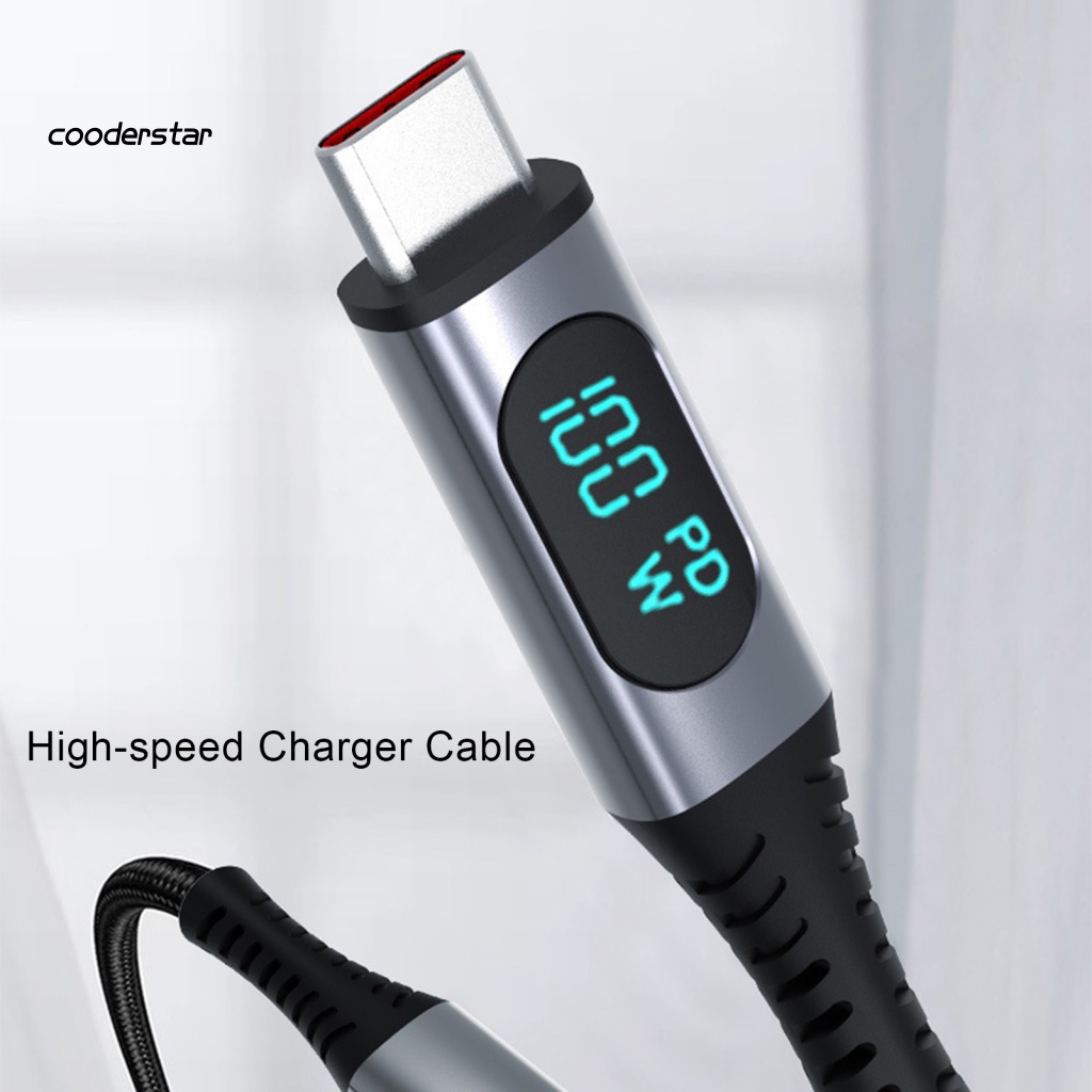 Dây Cáp Sạc Lõi Đồng Dày Dặn Với Màn Hình Kỹ Thuật Số Cho Văn Phòng