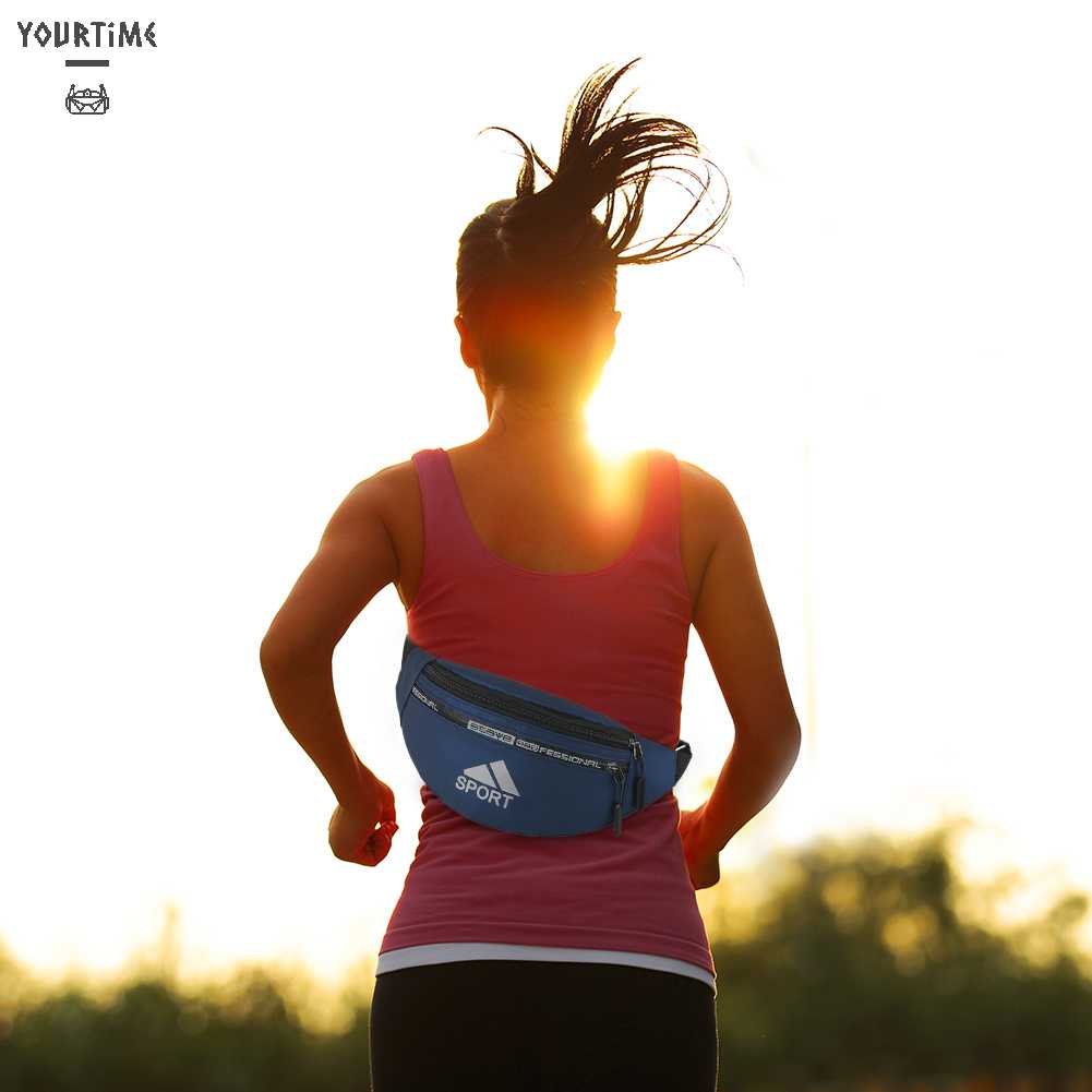 Túi Đeo Hông Thể Thao Chống Trộm Unisex