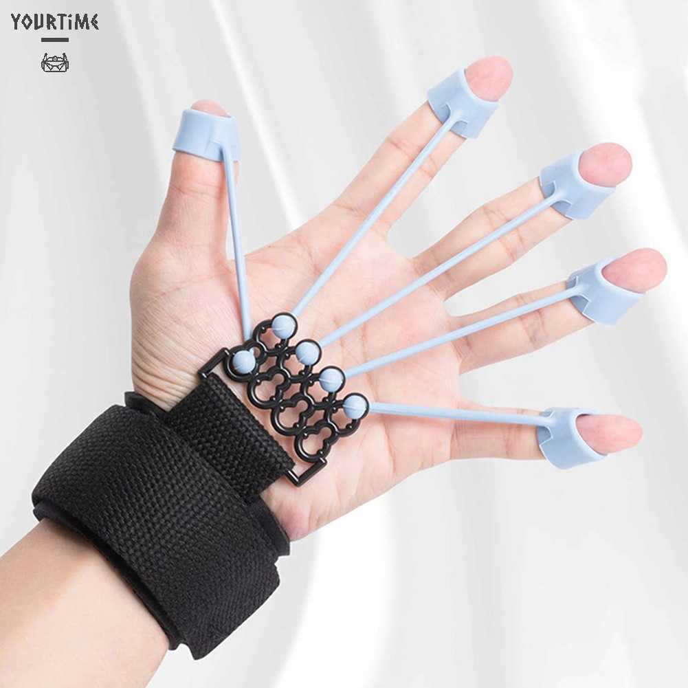 Dụng Cụ Nới Rộng Ngón Tay 5 Ngón Bằng Silicone Di Động Hỗ Trợ Luyện Tập Gym