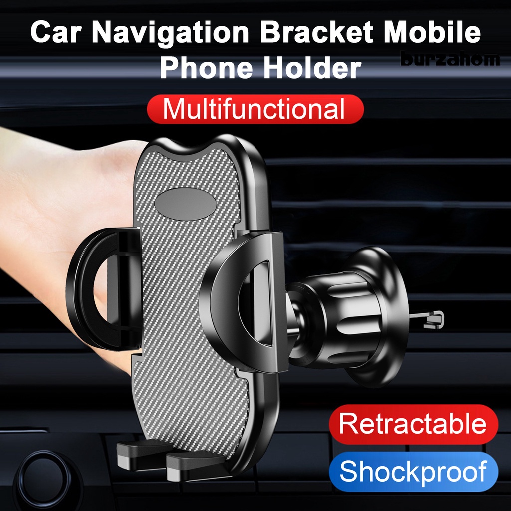 Giá Đỡ Điện Thoại / Định Vị GPS Chống Trượt Chống Sốc Có Thể Thu Gọn Cho Xe Hơi