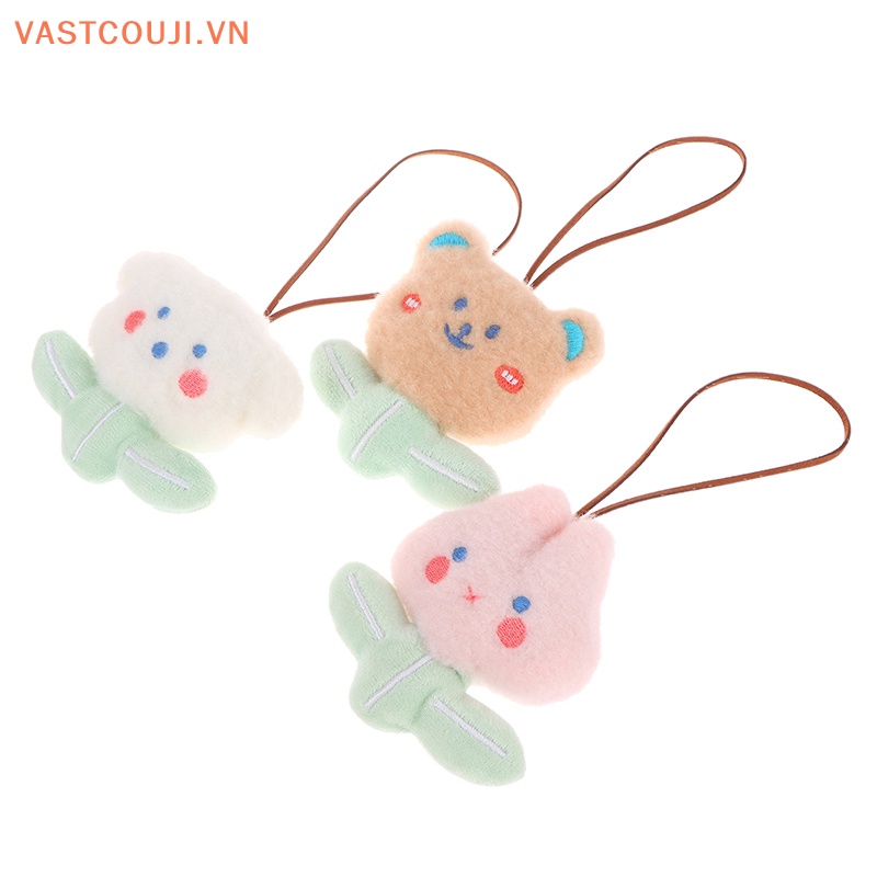 Nhãn Dán Trang Trí Túi Xách Chống Thất Lạc Hình Gấu / Thỏ Nhồi Bông Dễ Thương