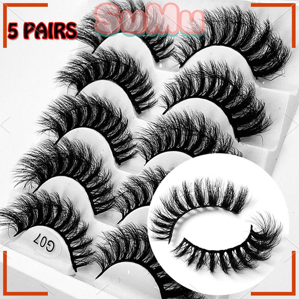 Set 5 Cặp Lông Mi Giả SUMU SKONHED Dành Cho Nữ