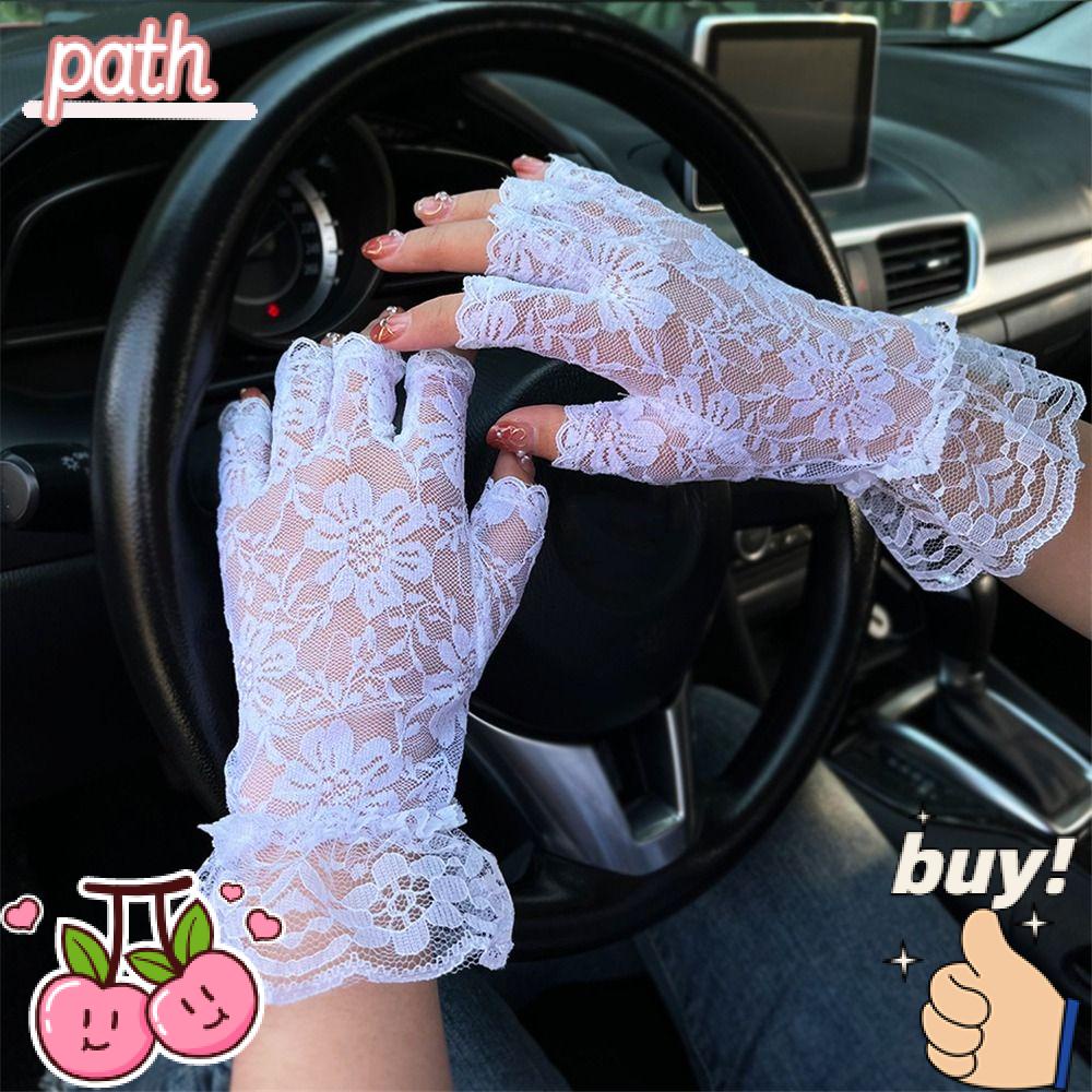 PATH Găng Tay Chống Nắng Mỏng Thoáng Khí Thời Trang