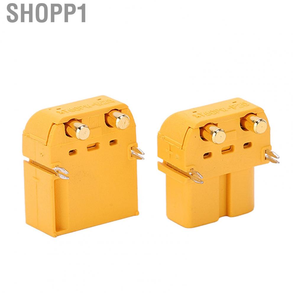 Shopp1 XT60PW Connector Plug  Easy Carry Long Service Life Gold Plated for RC Car Models Aircraft