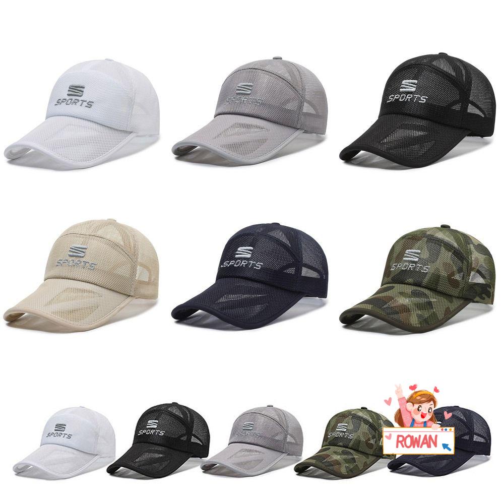 ROWANS Mũ Lưỡi Trai Thể Thao Phối Lưới