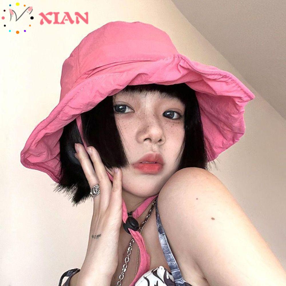 Mũ Rộng Vành Chống Nắng / Tia UV Có Thể Gấp Gọn Tiện Dụng