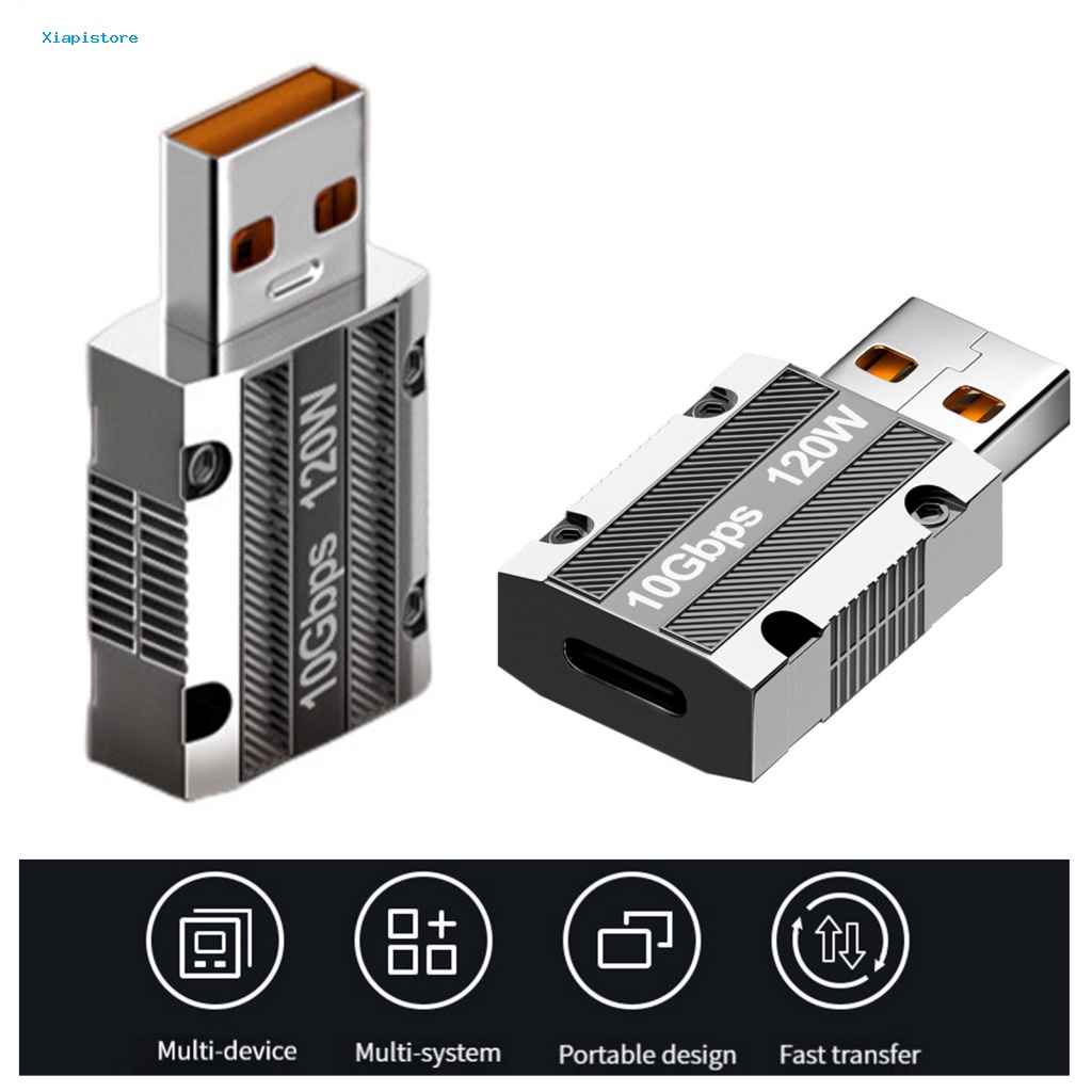 Đầu Chuyển Đổi OTG 10Gbps 120W Mini Type-C Sang USB Cho Điện Thoại