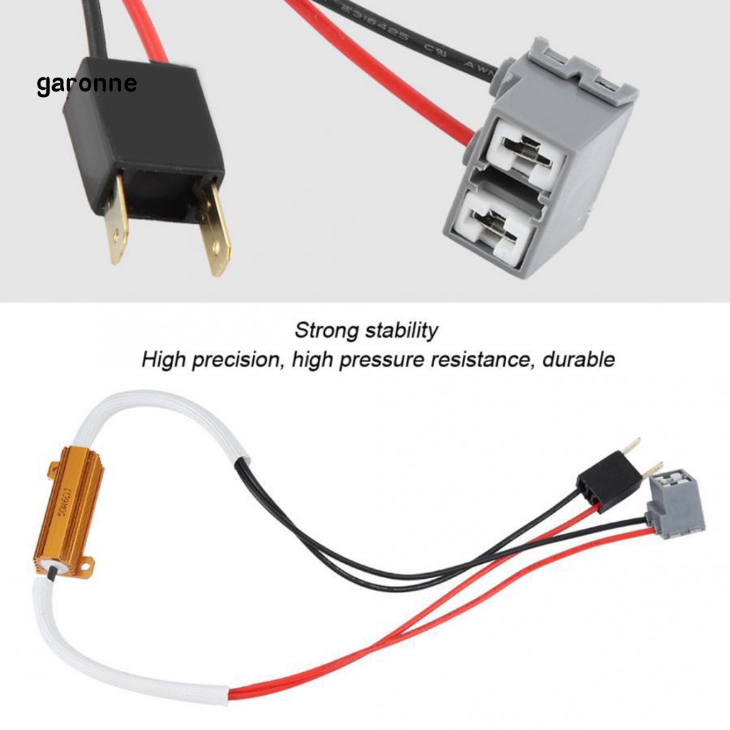 Set 2 Bộ Giải Mã Đèn Pha Chống Sương Mù Cho H7