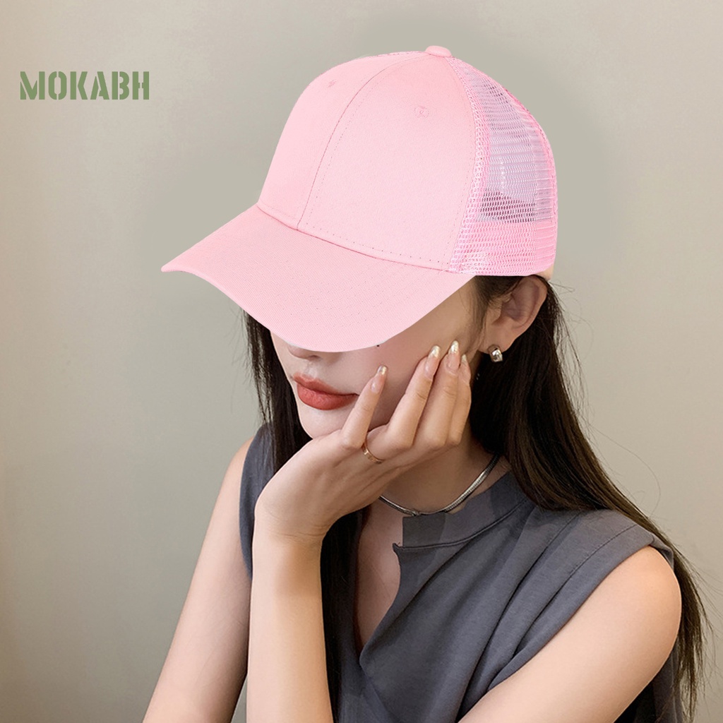 Mũ Lưỡi Trai Thoáng Khí Chống Tia UV Màu Sắc Thời Trang Mùa Hè Cho Nam Và Nữ