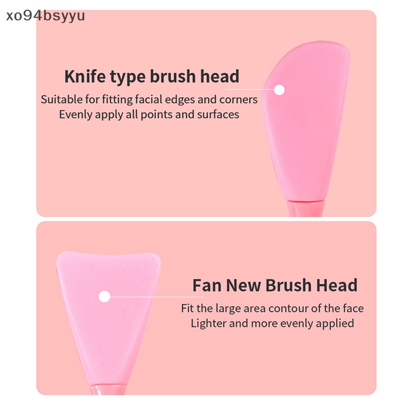 Cọ Rửa Mặt Xo94Bsyu Hai Đầu Bằng Silicon Tiện Dụng