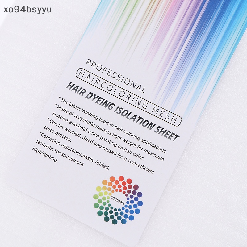 Set 50 Giấy Nhuộm Tóc Xo94Bsyu Có Thể Tái Sử Dụng Tiện Lợi